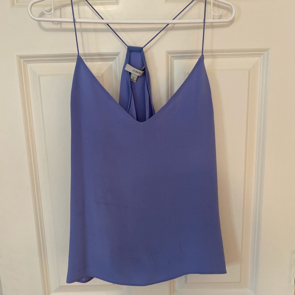 Periwinkle Silk Camisole